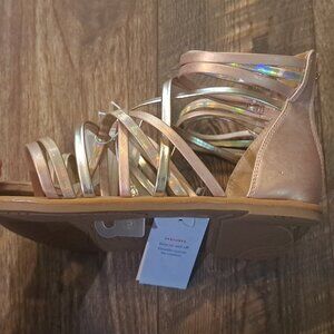 New Rosegold Gladiator Sandals